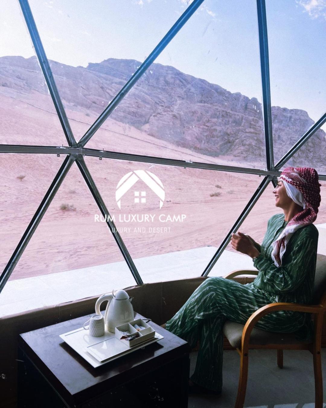 Rum Luxury Camp Wadi Rum Eksteriør billede