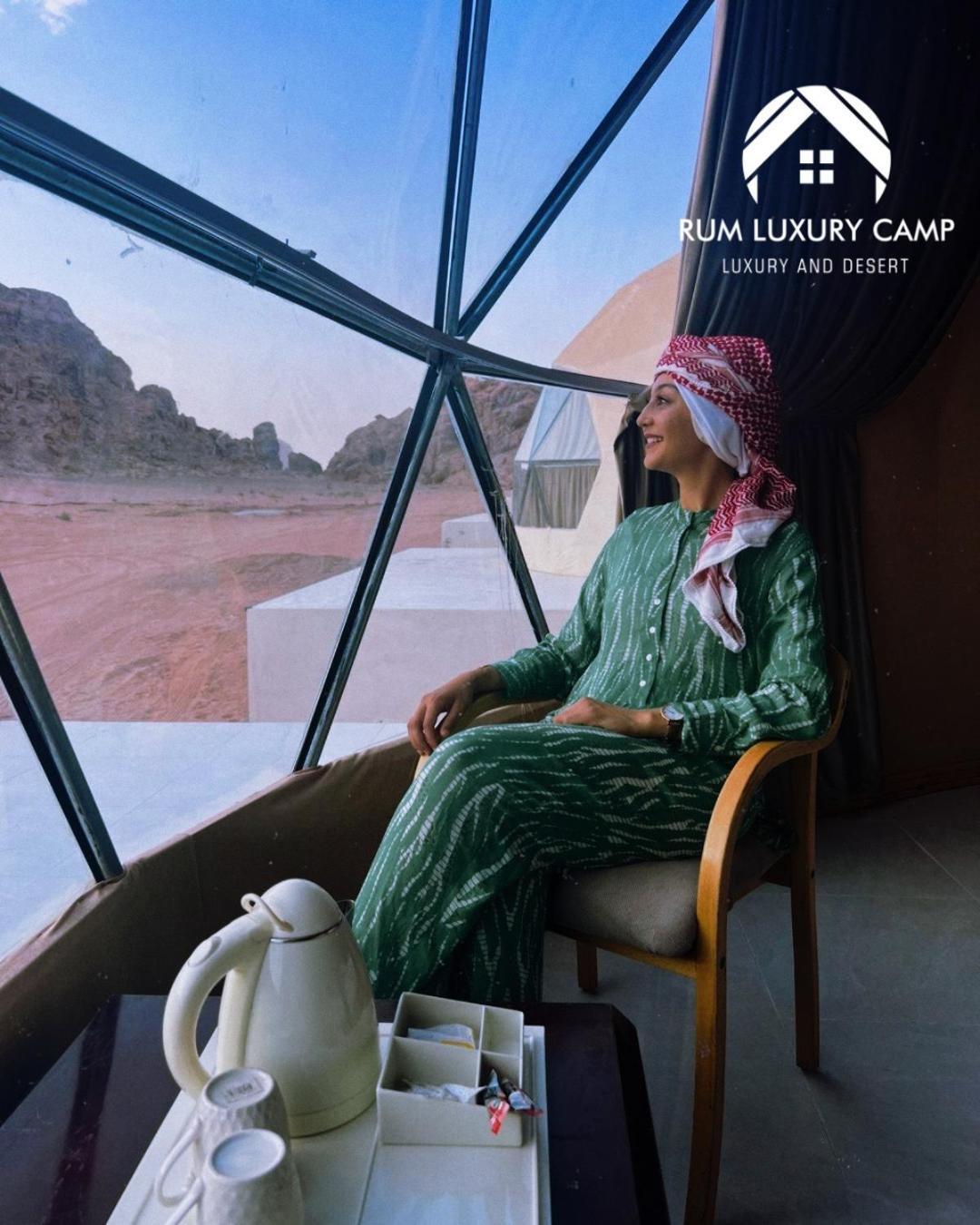 Rum Luxury Camp Wadi Rum Eksteriør billede
